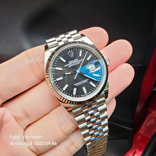 롤렉스 데이트저스트 M126234-0015 36MM with actual photos Clean 팩토리 블랙 다이얼