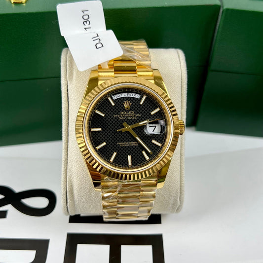 롤렉스 Day-Date 40 Gold 228238-0007 Best 1:1 에디션 coated 18k 옐로 골드 130 gram