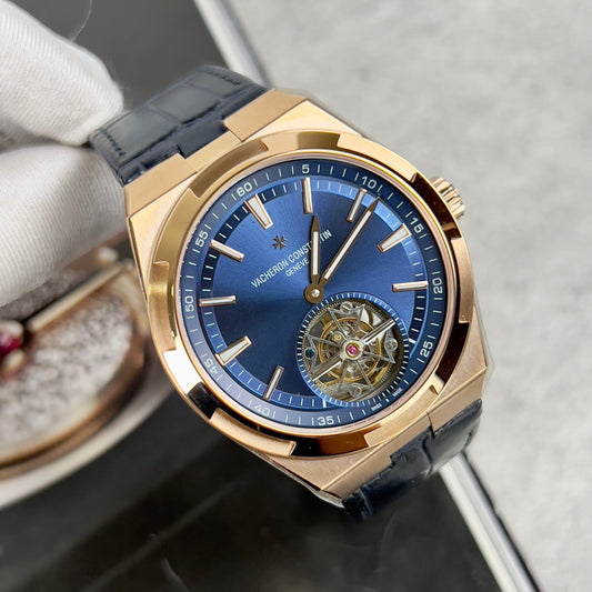 Vacheron Constantin Overseas 투르비용 6000V/110R-B733 1:1 Best 에디션 BBR 팩토리 블루 Strap