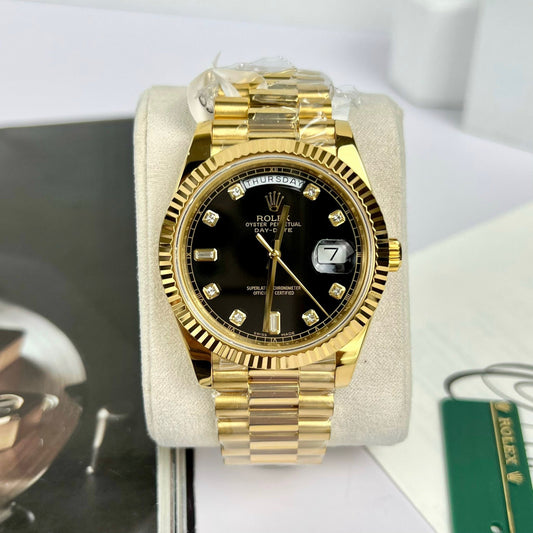 롤렉스 Day-Date 36 Gold Watch 118238-0111 Gold Filled 18k with 153 gram from GM 팩토리