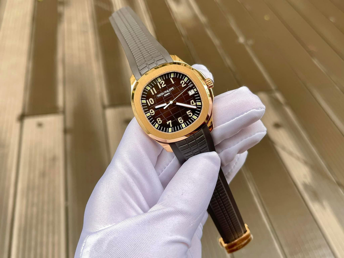 파텍 필립 아쿠아넛 5167R-001 18k gold filled 1:1 Best 에디션 3K 팩토리