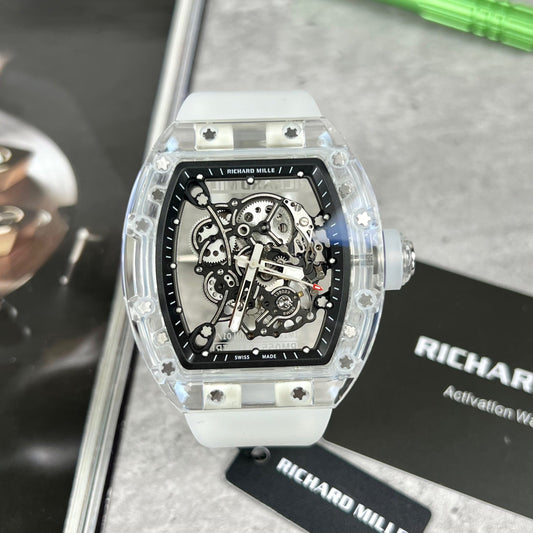 Richard Mille RM055 1:1 Best 에디션 RM 팩토리 Saphire case
