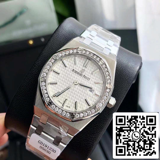 오데마 피게 로열 오크 67651ST.ZZ.1261ST.01 Diamond bezel Swiss Original Movement