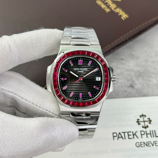 파텍 필립 노틸러스 5711/112P-001Best 1:1 에디션 PPF 팩토리 custom Ruby Stone