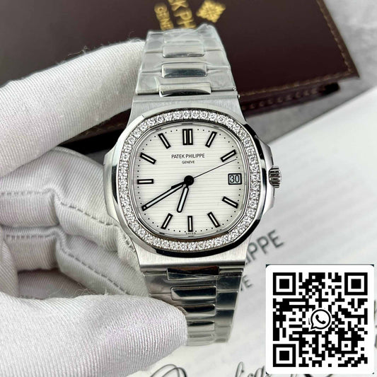 파텍 필립 노틸러스 5711/1A-011 Best 1:1 에디션 PPF 팩토리 custom Diamonds Moissanite