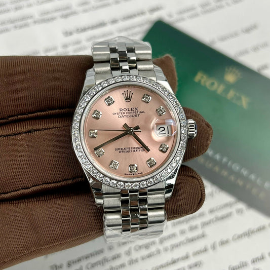 롤렉스 Lady-데이트저스트 M279384RBR-0003 Oystersteel 1:1 Best 에디션 EW 팩토리