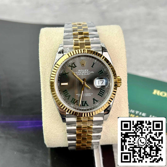 Replica 롤렉스 데이트저스트 36 126233 Wimbledon Dial Best 1:1 에디션 VS 팩토리