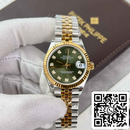 Replica 롤렉스 데이트저스트 31 M278273-0030 Oystersteel 31mm EW 팩토리 Best 에디션