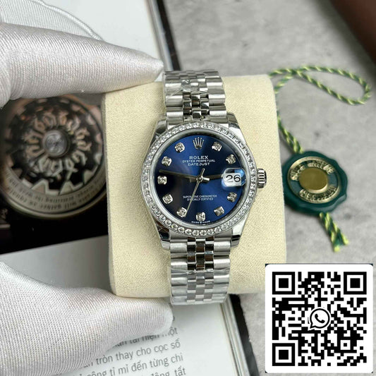 Replica 롤렉스 데이트저스트 M126284RBR-0029 Oystersteel 31mm EW 팩토리