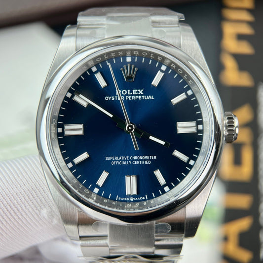 롤렉스 오이스터 Perpetual M126000-0003 36MM 1:1 Best 에디션 Clean 팩토리 블루 다이얼