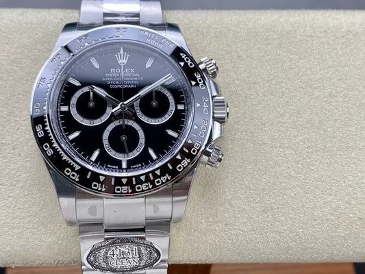 롤렉스 Cosmograph 데이토나 M126500ln-0002 New 4131 Movement 1:1 Best 에디션 Clean 팩토리