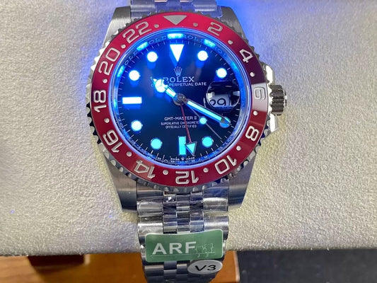 Rolex GMT Master II M126710BLRO-0001 Pepsi 1:1 Best 에디션 from AR 팩토리 V3 업그레이드