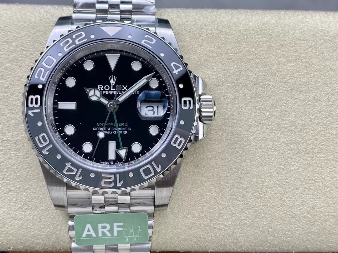 Rolex GMT Master II m126710grnr-0003 1:1 Best 에디션 ARF 팩토리 Newest 2024 Jubilee Strap
