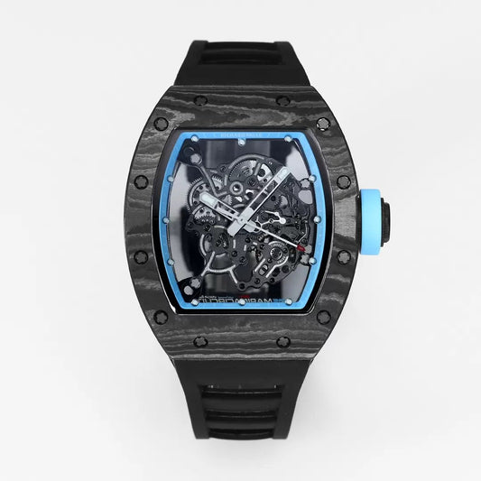 RICHARD MILLE RM055 Redesigned original 1:1 Best 에디션 BBR 팩토리 2024 블루 Bezel