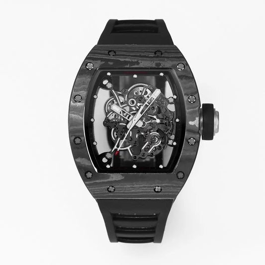 RICHARD MILLE RM055 Переработанный оригинальный ремень 1:1 Best 에디션 BBR 팩토리 2024 블랙 Ремешок