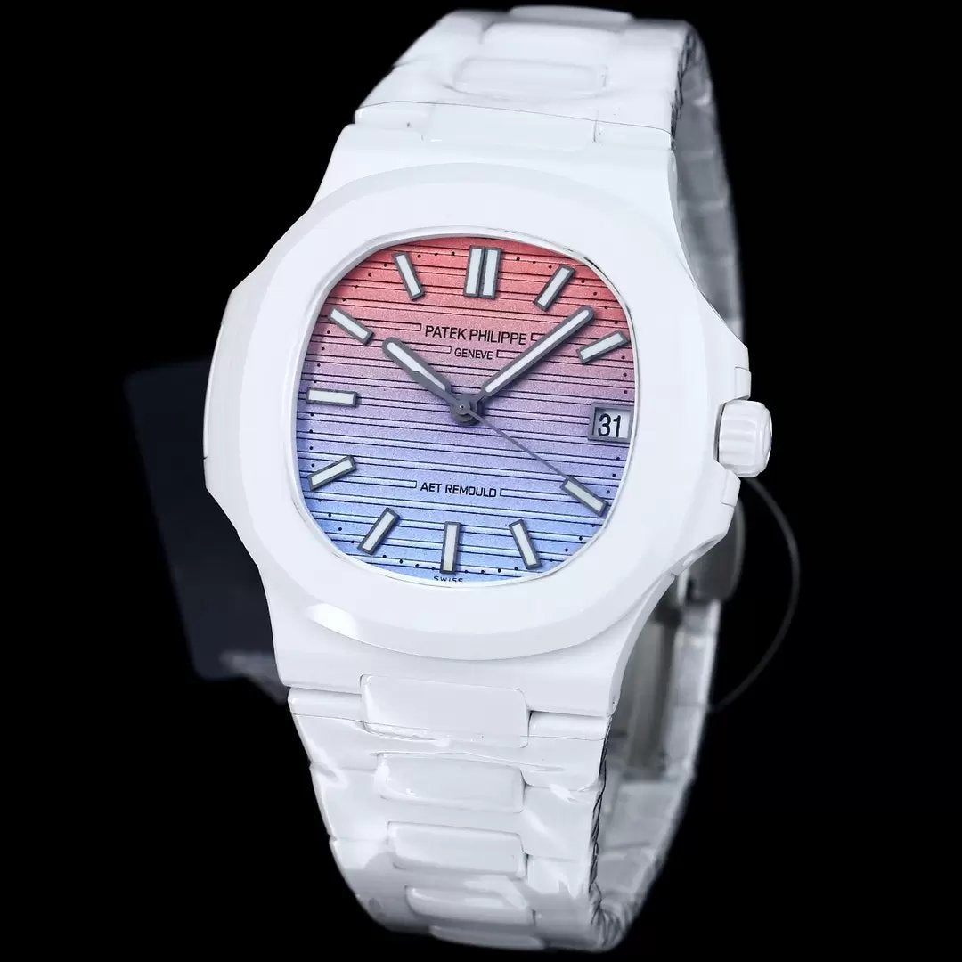 [AET modified] 파텍 필립 노틸러스 5711 세라믹 gradient sunset Dial 1:1 Best 에디션