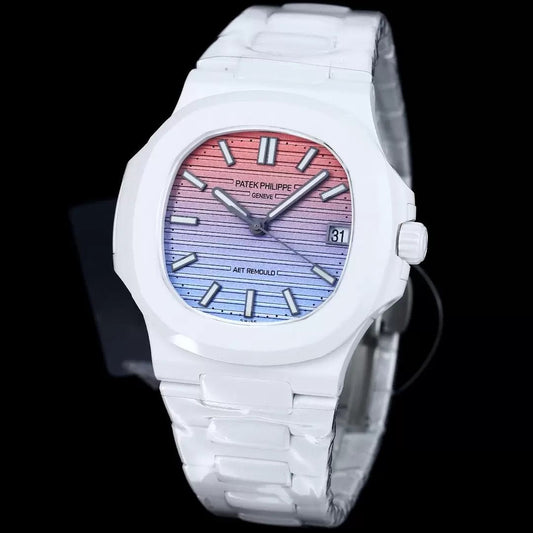 [AET modified] 파텍 필립 노틸러스 5711 세라믹 gradient sunset Dial 1:1 Best 에디션