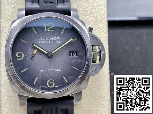 Panerai LUMINOR Marina Navy SEALs PAM01412 PAM1412 1:1 Best 에디션 VS 팩토리