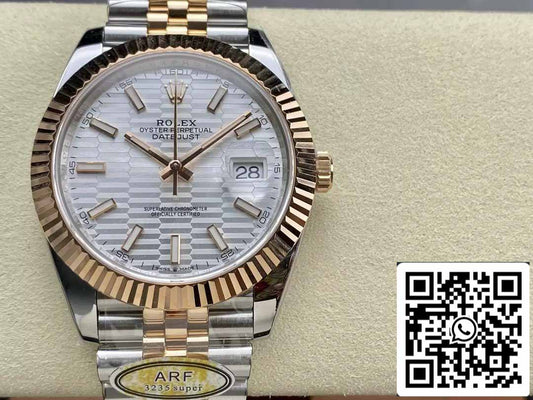 Rolex Datejust 41 126331 Jubilee Strap ARF 팩토리 1:1 Best 에디션 electroplated with 18k gold