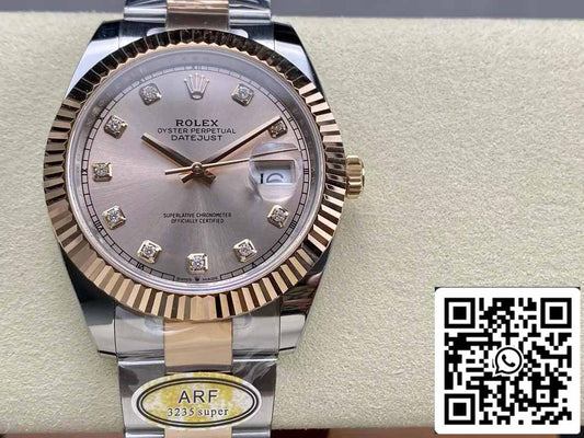 Rolex Datejust 126331-0007 ARF 팩토리 1:1 Best 에디션 electroplated with 18k gold