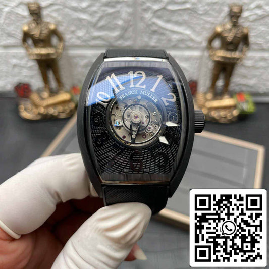 Franck Muller Grand Central 투르비용 FM CX 40T-CTR 티타늄 블랙 case