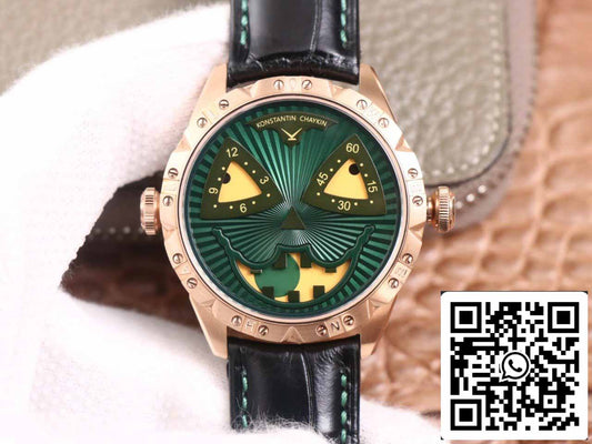 Konstantin Chaykin Joker K07 그린 Halloween 블랙 Strap 1:1 Best 에디션 TW 팩토리 V3s Version