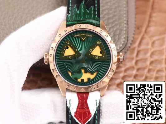 Konstantin Chaykin Joker K07 그린 Halloween 그린 Strap 1:1 Best 에디션 TW 팩토리 V3s Version