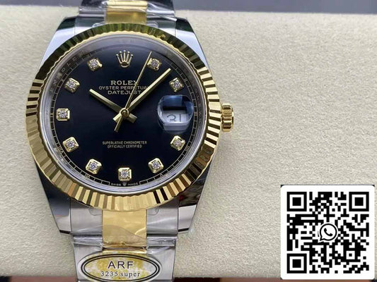 Rolex Datejust m126333-0005 ARF 팩토리 1:1 Best 에디션 electroplated with 18k gold