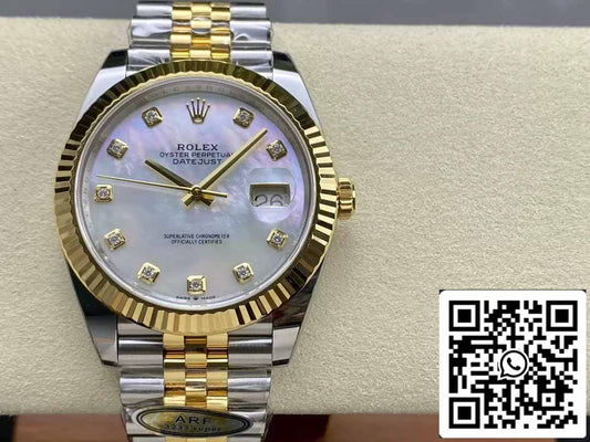Rolex Datejust m126333-0018 ARF 팩토리 1:1 Best 에디션 electroplated with 18k gold