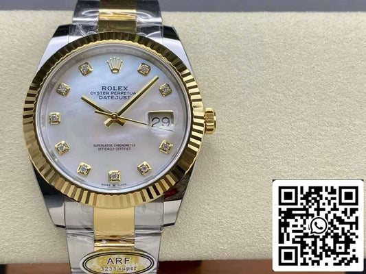 Rolex Datejust m126333-0017 ARF 팩토리 1:1 Best 에디션 electroplated with 18k gold