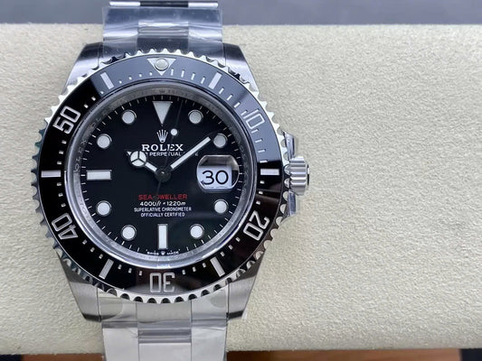 롤렉스 Sea-Dweller M126600-0002 1:1 Best 에디션 VS 팩토리 블랙 다이얼