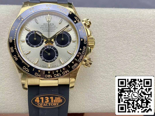 롤렉스 Cosmograph 데이토나 m126518 1:1 Best 에디션 QF 팩토리 4131 Movement Yellow Dial
