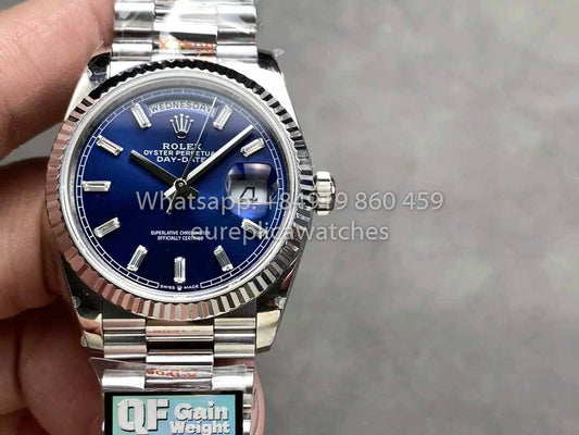 롤렉스 Day Date M128236-0023 128236-0023 QF 팩토리 1:1 Best Clone