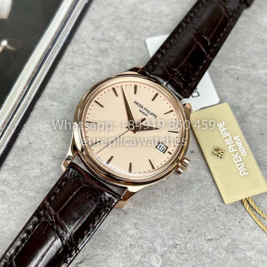 파텍 필립 칼라트라바 5227J-001 coated 18k 로즈 골드 1:1 Best Clone 3K 팩토리