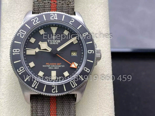 Tudor Pelagos FXD GMT 티타늄 M2542G247NU M+ 팩토리 1:1 Best Clone أفضل نسخة