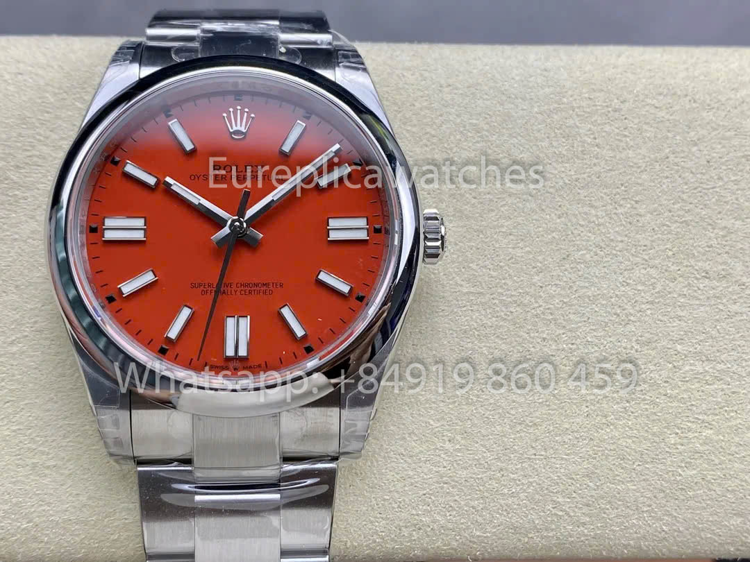 롤렉스 오이스터 Perpetual M124300-0007 41MM 1:1 Best Clone VS 팩토리 Red Dial