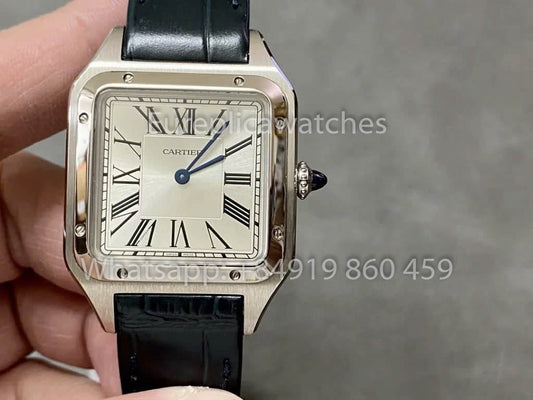 Cartier Santos-Dumont WGSA0032 1:1 Best Clone F1 팩토리 Silver Case