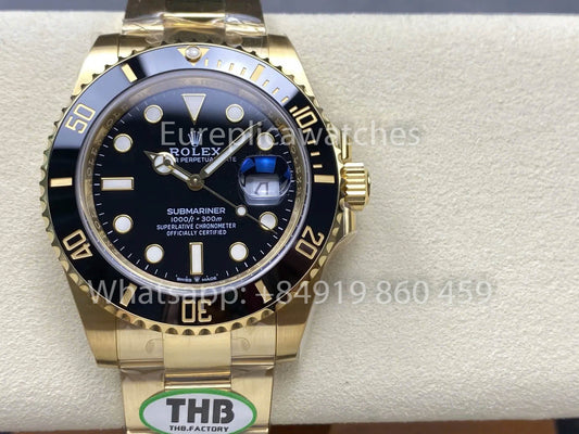 롤렉스 서브마리너 M126618ln-0002 41MM 1:1 Super Clone THB 팩토리