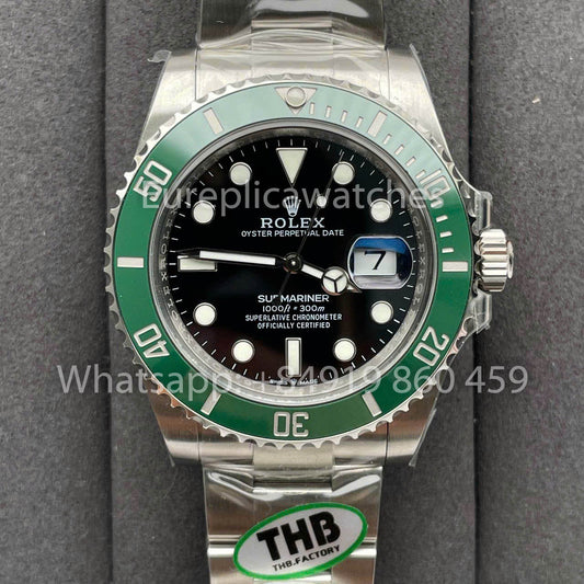 롤렉스 서브마리너 M126610LV-0002 Kermit 1:1 Super Clone THB 팩토리