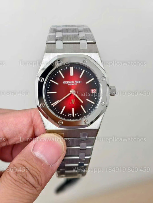 오데마 피게 로열 오크 16202XT “JUMBO” Extra-Thin Red Dial 1:1 베스트 버전 ZF 팩토리